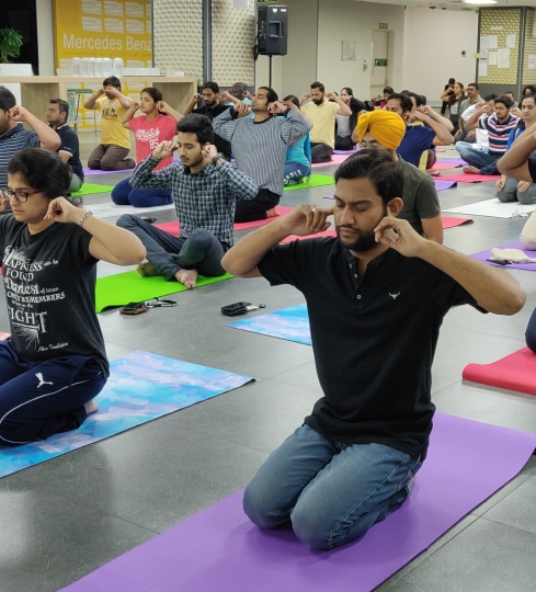 Corporate Yoga Sessions in Bangalore